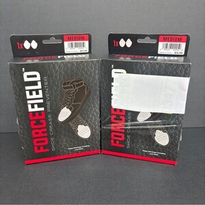 ForceField Shoe Crease Preventer Pads - Medium (White), 2 packs